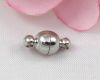 Magnetverschluss �  6mm platin-silber - 1 St�ck