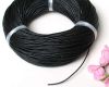 Lederband � 2,5mm schwarz Meterware - 1 Meter