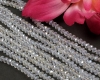 Facettierte Rondelle 3x4mm Crystal AB - 1 Strang (ca.145)