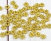 Metallspacer Daisy  4mm Gold - 8 Gramm (ca.100 St.)