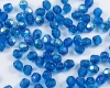 Glasschliffperlen  4mm Capri Blue AB - 100 St�ck