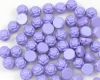 2-hole Cabochon Rosetta 6mm Pastel Powdery Purple - 26 St�ck