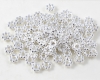 Metallspacer Daisy 6mm Hellsilber - 100 St�ck