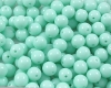 Rundperlen 6mm Mint opak - 25 St�ck