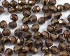 Glasschliffperlen  6mm Bronze metallic - 25 St�ck