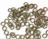 Binderinge �  4mm / 0,7mm antikbronze - 200 St�ck
