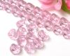 Glasperlen dreikant Rosa - 35 St�ck