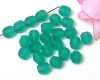 Glasschliffperlen  6mm Emerald matte - 25 St�ck