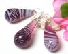 Anh�nger Lampwork Tropfen Amethyst - 1 St�ck
