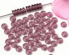 Glasperlen Donut 4mm Amethyst - 100 St�ck