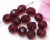 Glasschliffperlen  8mm Fuchsia - 15 St�ck