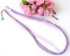 Organza-B�ndchencollier Flieder