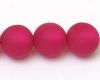 Polarisperle 12 mm Fuchsia matt - 1 St�ck