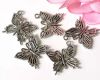 Anh�nger Schmetterling 20 mm Metall - 10 St�ck