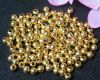 Metallperlen Rundperlen 4mm Gold - 100 St�ck