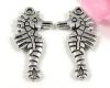 Anh�nger Seepferdchen 34 mm Metall antiksilber - 1 St�ck