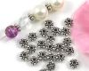 Metallspacer Flower 6mm antiksilber - 100 St�ck
