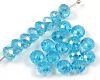 Facettierte Rondelle 4x6mm Aqua AB - 1 Strang (100)