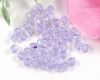 #Glasschliffperlen  3mm Violet AB - 61 St�ck