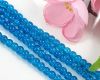 Rundperlen 4mm Crackle Aqua - ca.225 St�ck