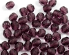 Glasschliffperlen  6mm Amethyst - 25 St�ck