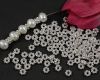 Metallspacer Daisy 5mm Hellsilber - 100 St�ck