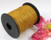 Wachskordel 1mm Ocker - 5 Meter