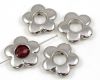 Gro�packung Kunststoffperlen Blume 20 mm - 50 St�ck