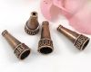Perlenkappen Endkappen 22x10mm antikkupfer - 8 St�ck