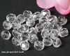Glasschliffperlen 6mm Crystal - 25 St�ck