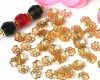 Perlenkappen  6mm filigran gold ~ 100 St�ck