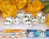 925 Silber Perle, Rundperle 8mm facettiert - 1 St�ck